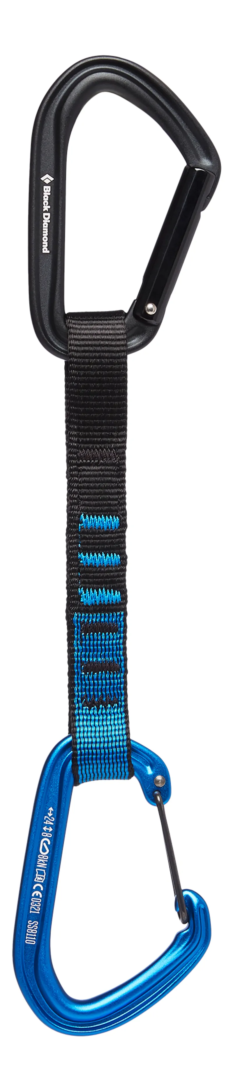 Black Diamond Hotforge Hybrid Quickdraw 16cm Blue